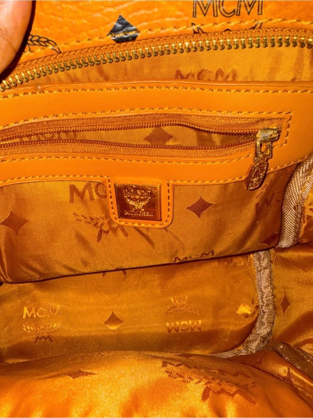 Authentic MCM backpack! - Picture 5 of 5